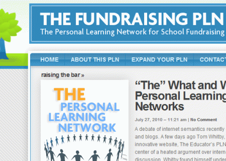 The School Fundraising Personal Learning Network - PLN